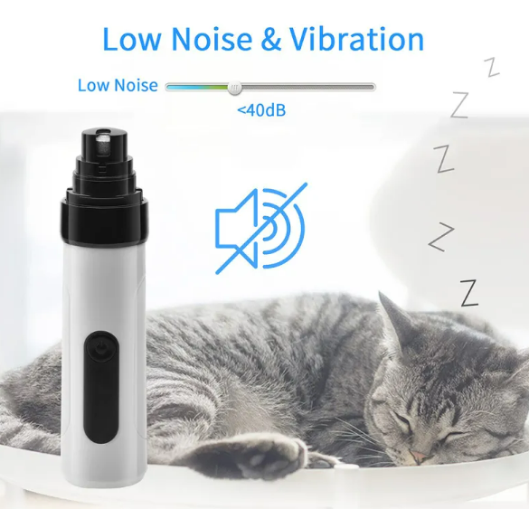 Quiet Rechargeable Dog Nail Grinder | SeniorPaws