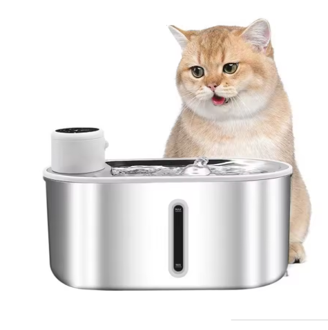 Sensor Stainless Steel Pet Water Fountain