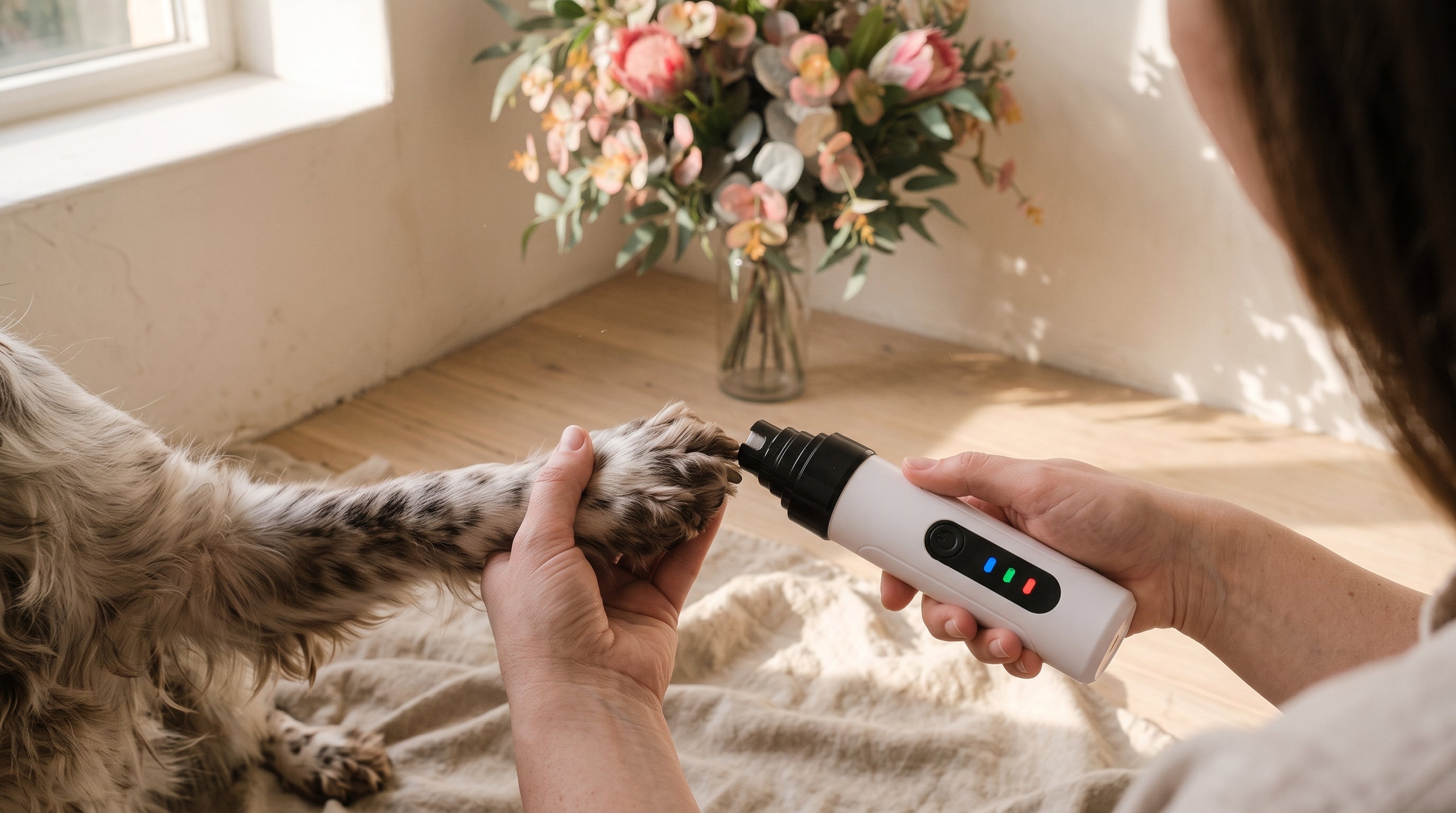 Quiet Rechargeable Dog Nail Grinder