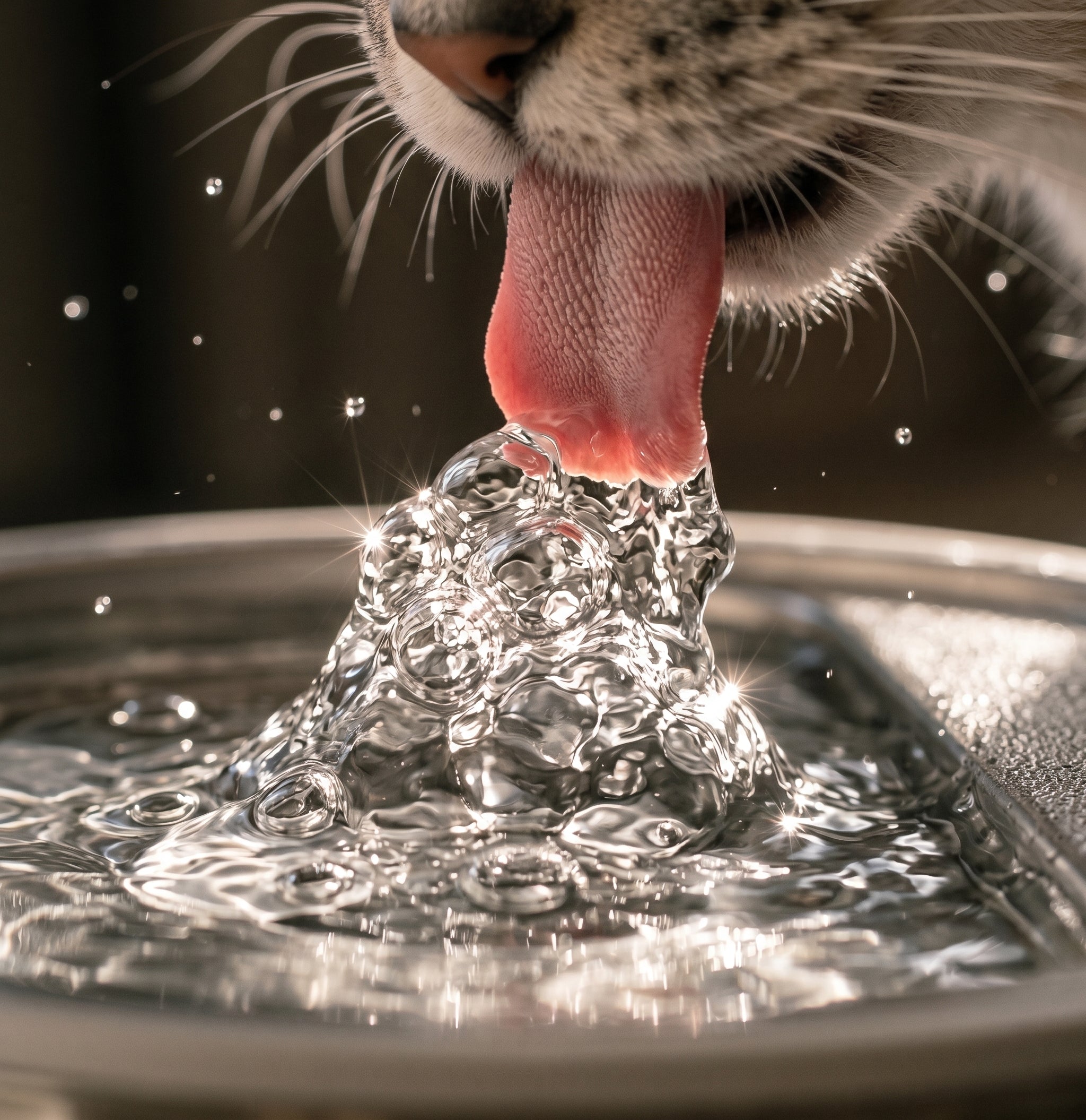 Sensor Stainless Steel Pet Water Fountain
