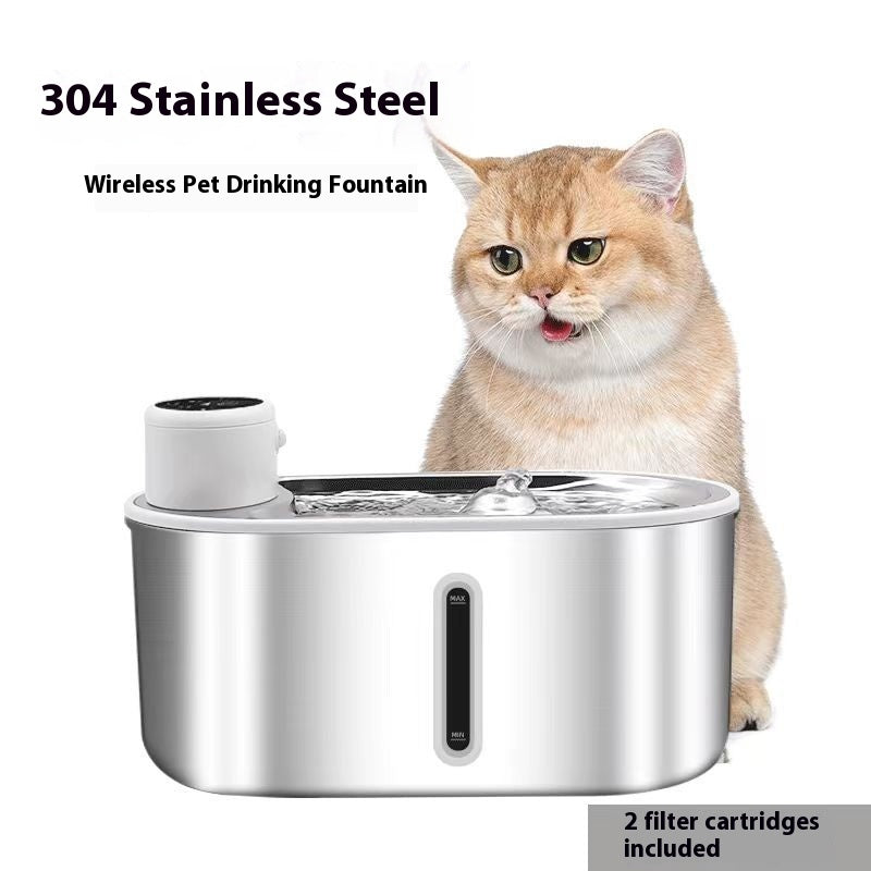 Sensor Stainless Steel Pet Water Fountain